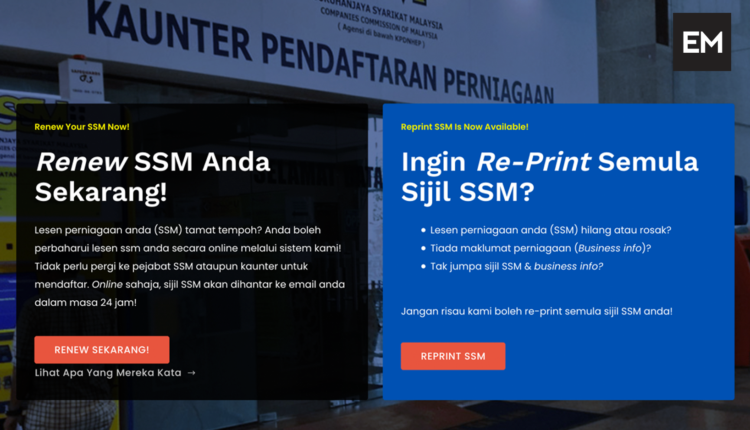 renew ssm online